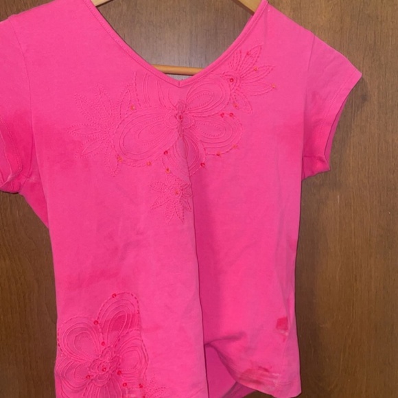 Y2k Pink Crop top - Picture 3 of 3